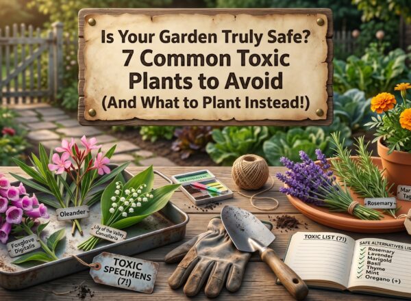 Is Your Garden Truly Safe? 7 Common Toxic Plants to Avoid (And What to Plant Instead!)