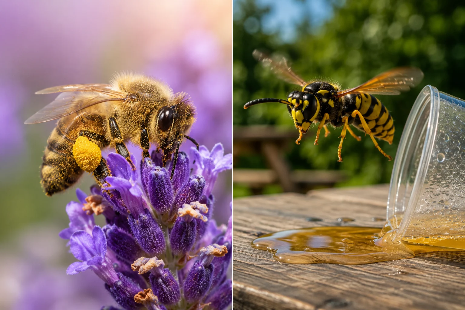 Honeybee vs. Wasp: The Gardener’s Essential Identification Guide