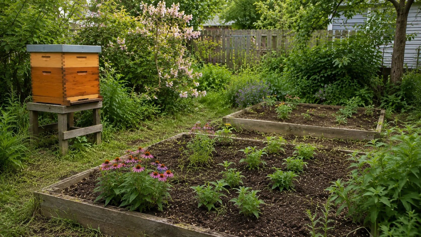 June gap plants for bees during nectar dearth