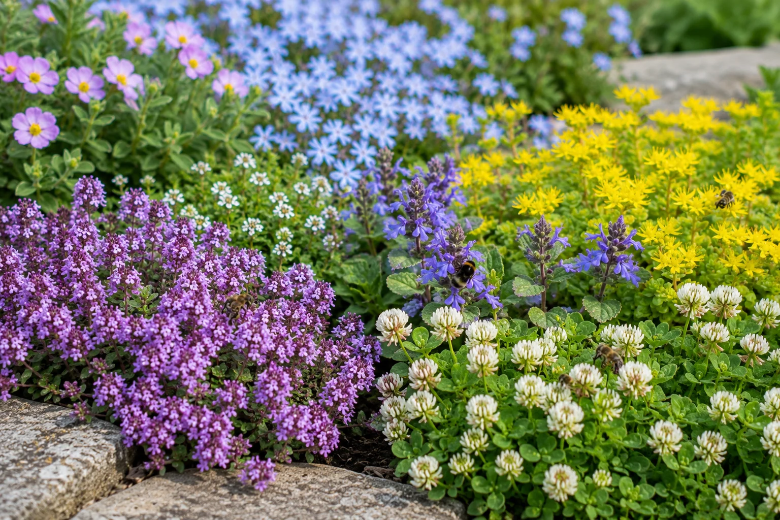 The Ultimate Guide to the Best Ground Cover Plants for Pollinators: Low Flowers That Feed Bees