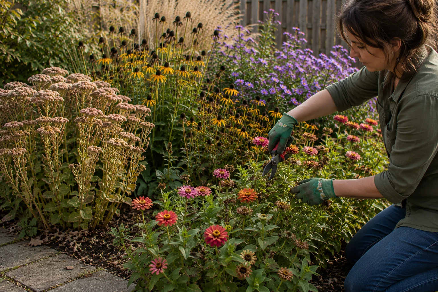 How to extend flowering in a late summer garden