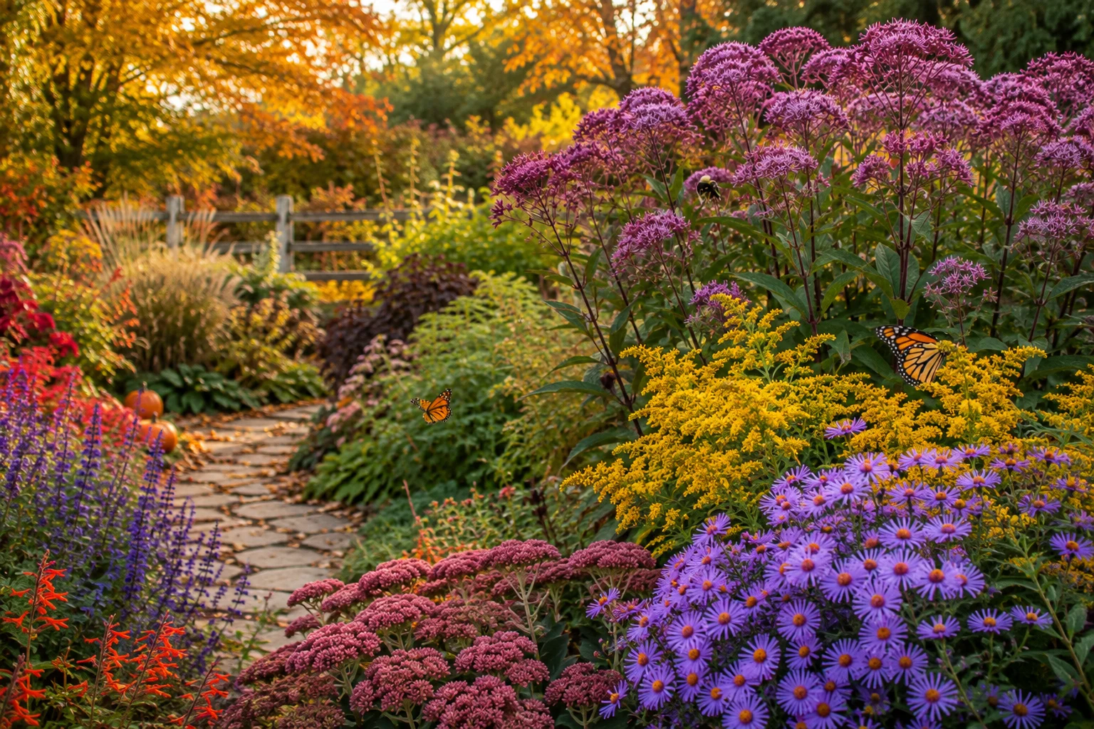 The Ultimate Autumn Pollinator Garden: What to Plant in September and October Across the US