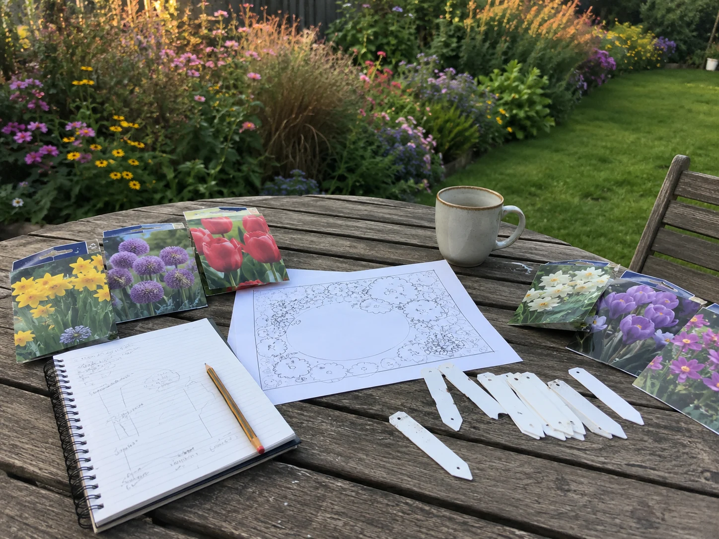 Planning autumn bulbs and next year’s garden border improvements