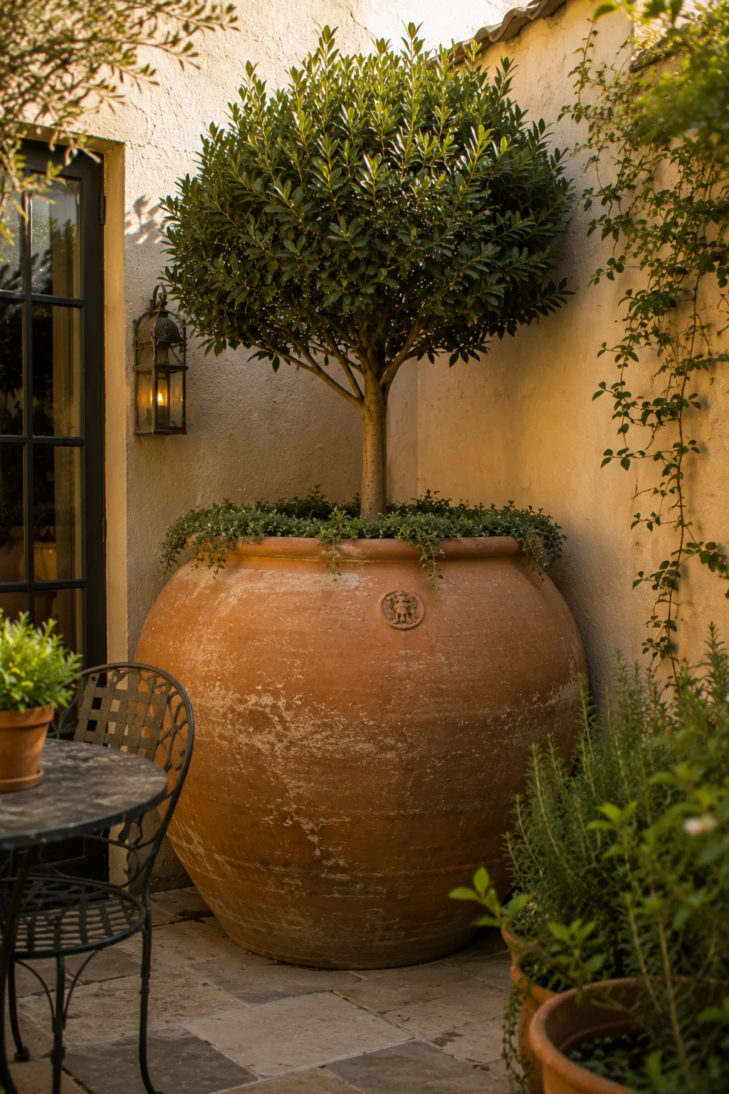 statement large pot small patio single spectacular plant oversized scale confidence agave bay