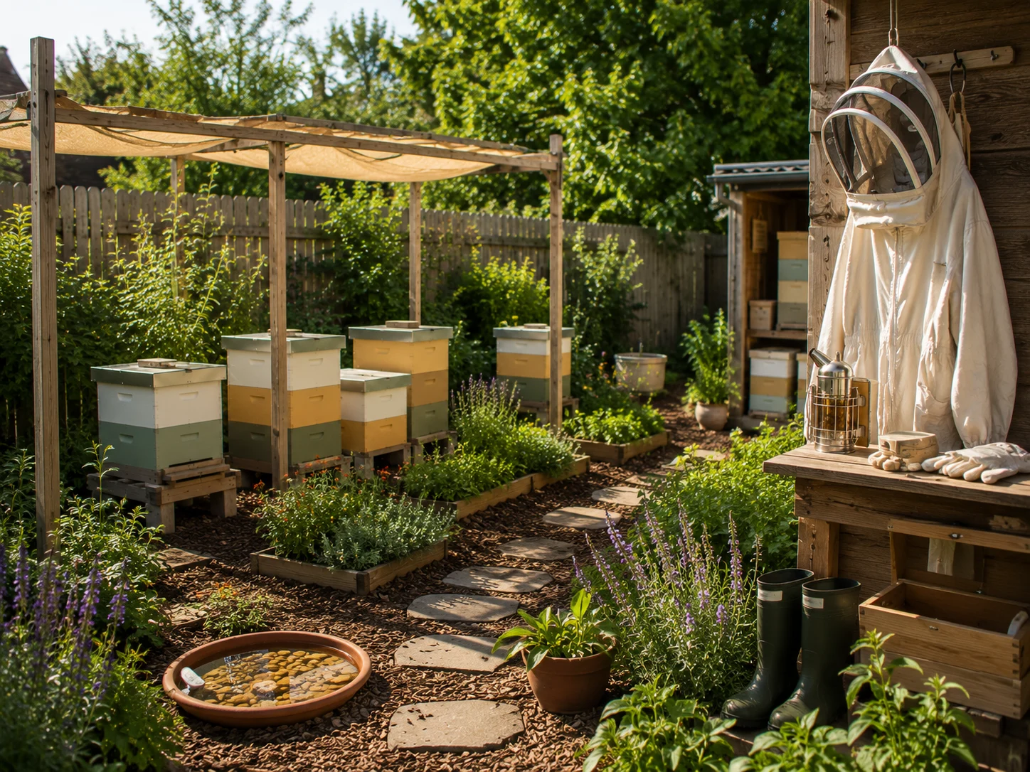 17 Backyard Beekeeping Setup Ideas for a Safer, Smarter Apiary