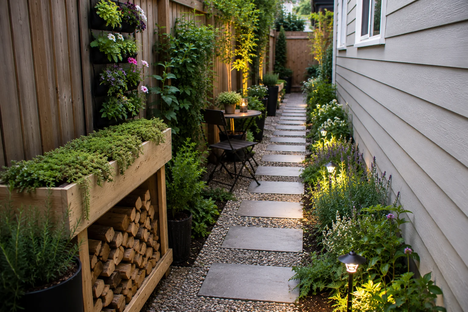 29 Narrow Garden Ideas That Make Awkward Spaces Work