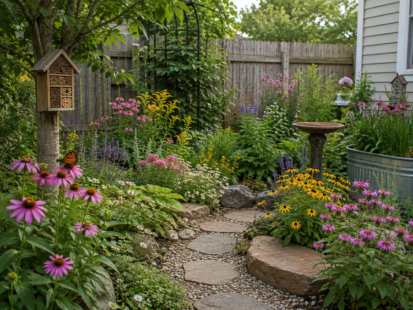 28 Pollinator Garden Ideas for Small Backyards