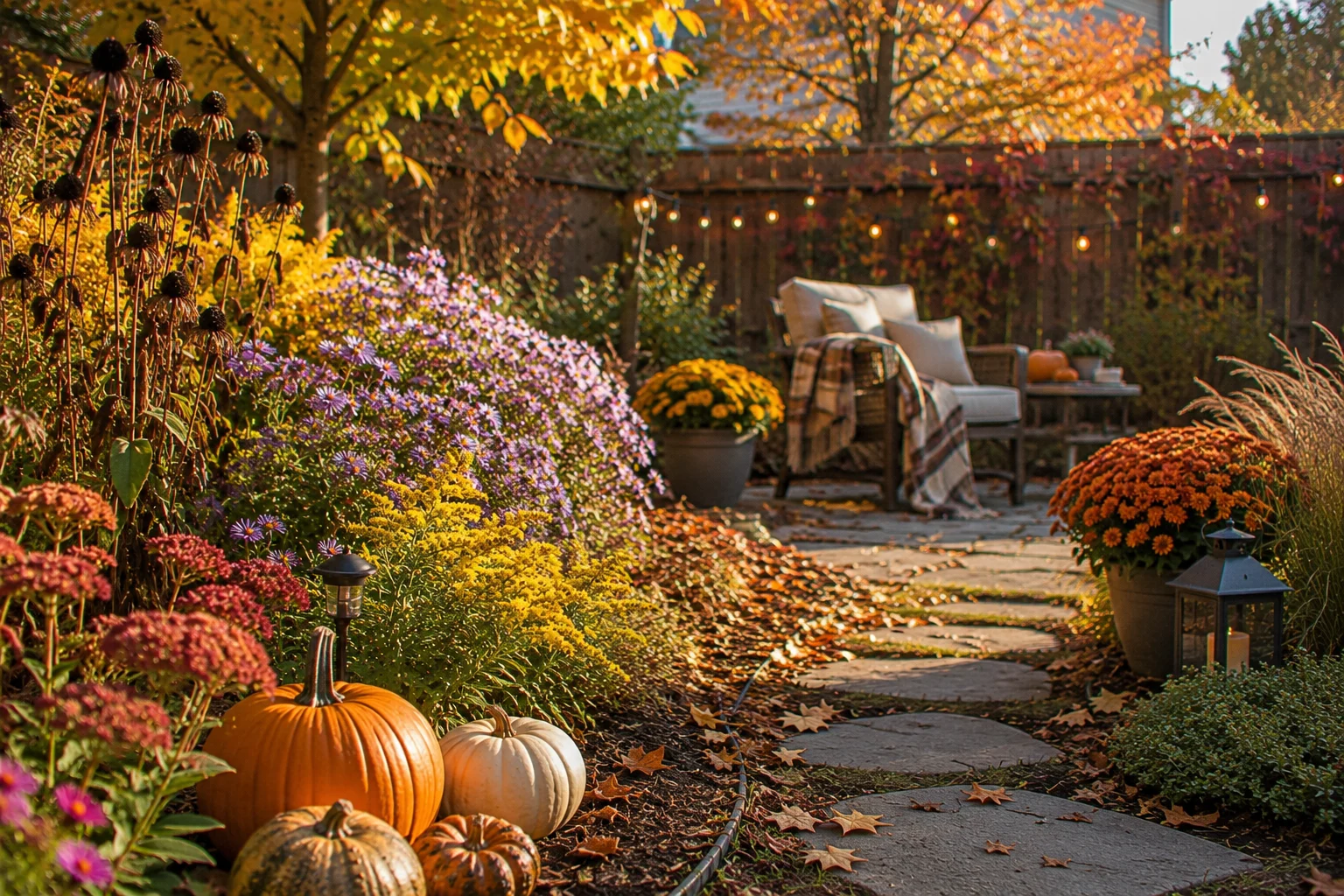 35 Fall Garden Ideas That Keep Your Backyard Beautiful Into Autumn