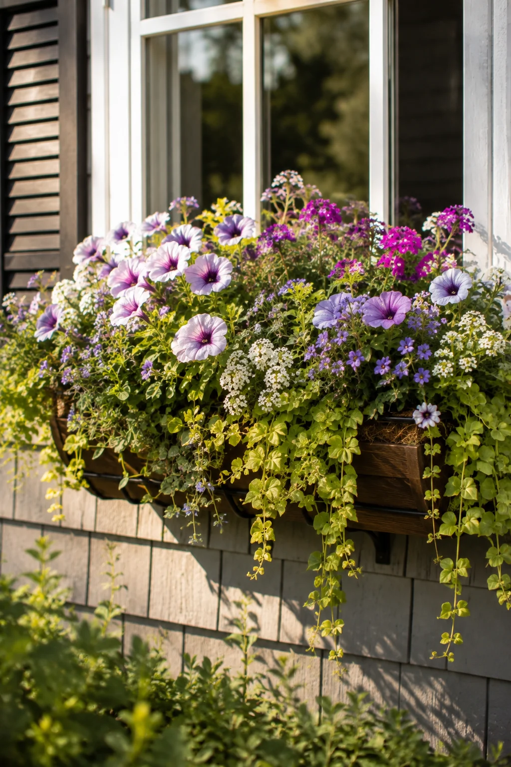 window box container garden idea